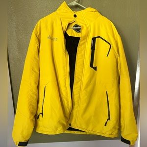 Fur lined men’s ski jacket